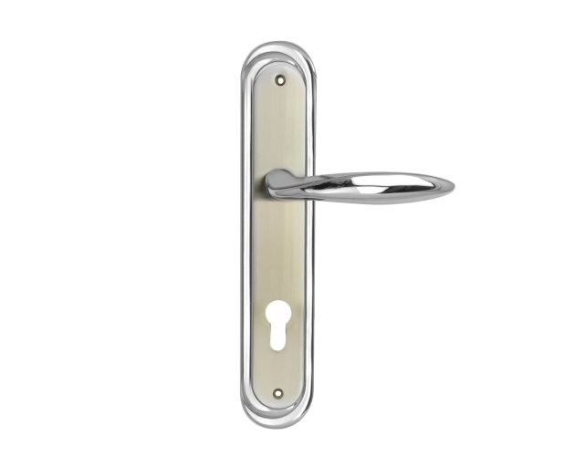 BRONCES IRANZO 2909 LEVER HANDLE ON PLATE 256MM