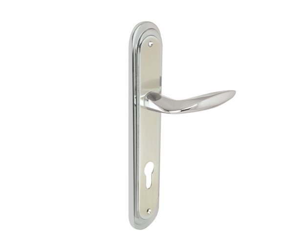 BRONCES IRANZO 2909 LEVER HANDLE ON PLATE 256MM
