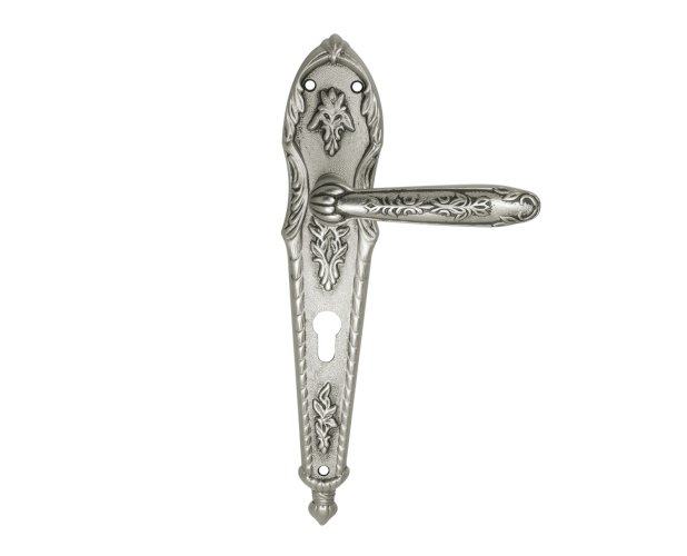 FADEX 1040 SAPPHIRE LEVER HANDLE ON BACKPLATE 320MM