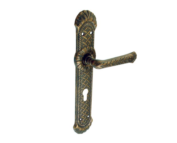 FADEX 1050 LEVER HANDLE ON BACKPLATE 320MM