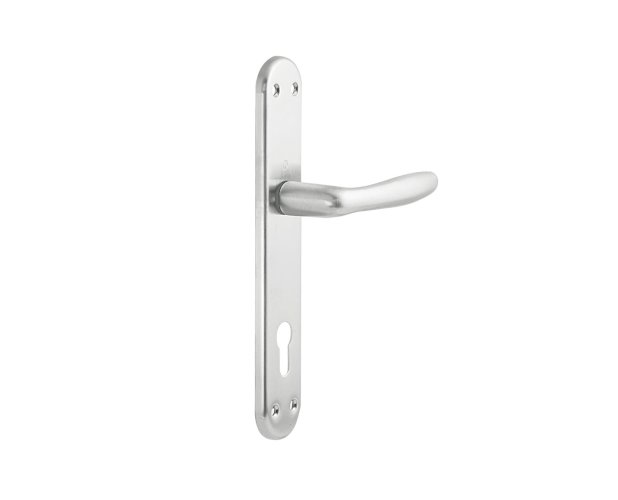 HOPPE-MANIGLIERIA 1941 VERONA LEVER HANDLE ON BACKPLATE 239MM