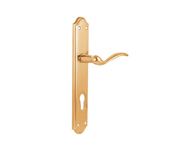 PASINI 1010 LEVER HANDLE ON PLATE 125MM