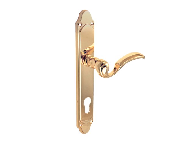 PASINI 1440 LEVER HANDLE ON PLATE 127MM