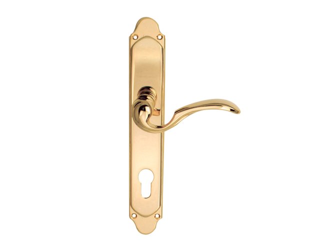 PASINI 1440 LEVER HANDLE ON PLATE 127MM