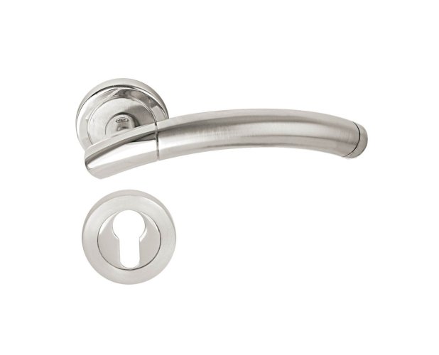 VALLI & VALLI - VCR LEVER HANDLE ON ROSE 151MM CHROME