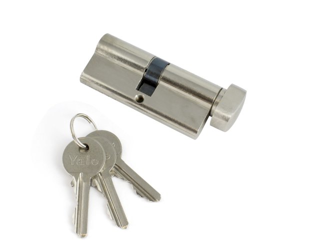 YALE 33030 EURO PROFILE DOUBLE THUMBTURN CYLINDER 74MM
