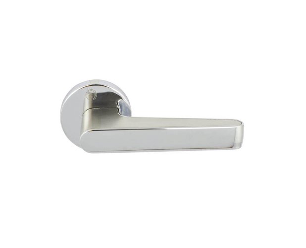 SIMPLEX 2015 LEVER HANDLE ON ROSE FOR AMERICAN LOCK 150MM