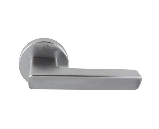SIMPLEX 2145 LEVER HANDLE ON ROSE FOR AMERICAN LOCK 146MM