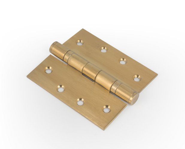 SIMPLEX HSSBS-SIM-2BB FULL MORTISE 2 BALL BEARING BUTT HINGES 4X4X3MM SATIN GOLD
