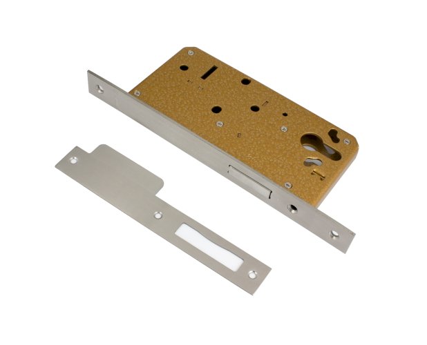 SIMPLEX 9930 MORTISE DEAD LOCK 55MM SATIN STAINLESS STEEL