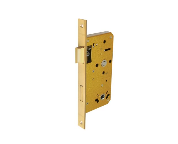 SIMPLEX 9990 MORTISE BATHROOM LOCK 55MM PVD